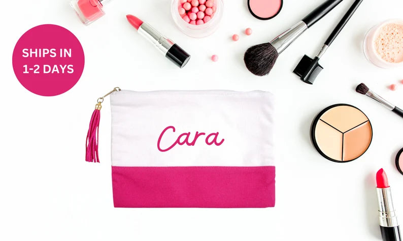 Personalized Makeup Bag