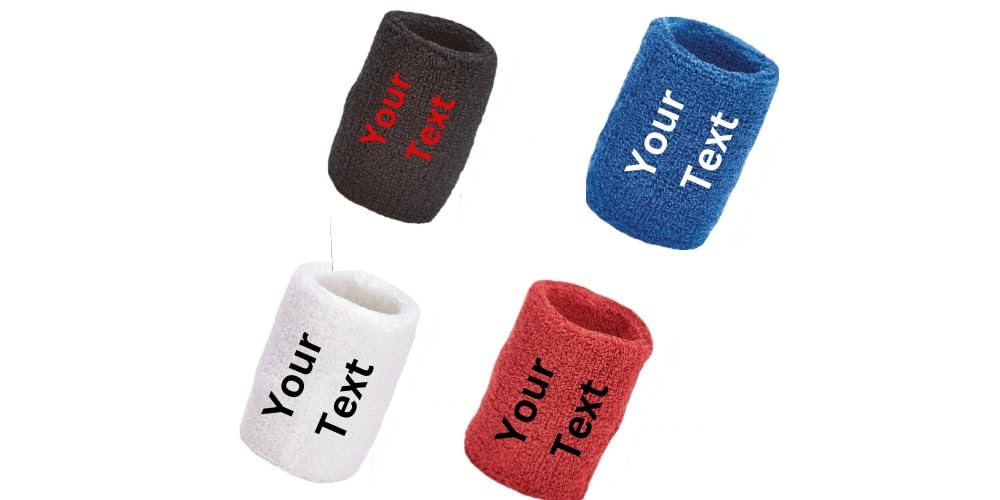 Personalized image sweatbands