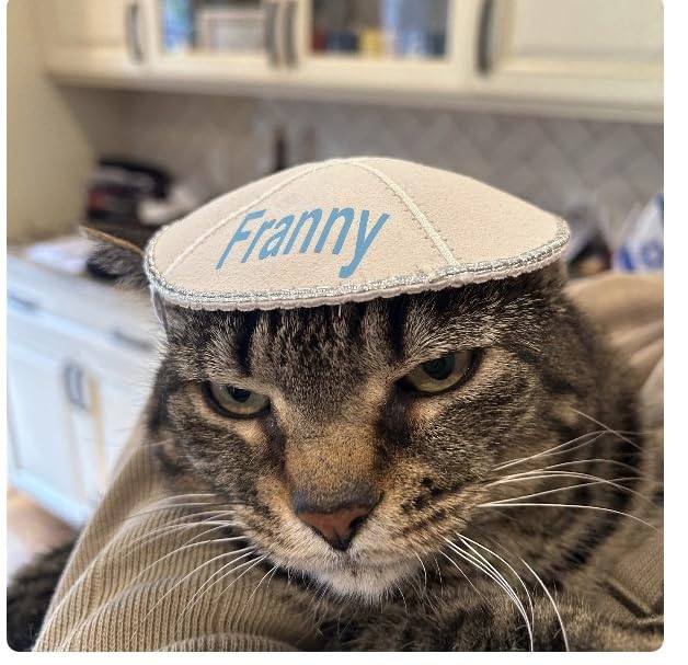 personalized Pet Kippah