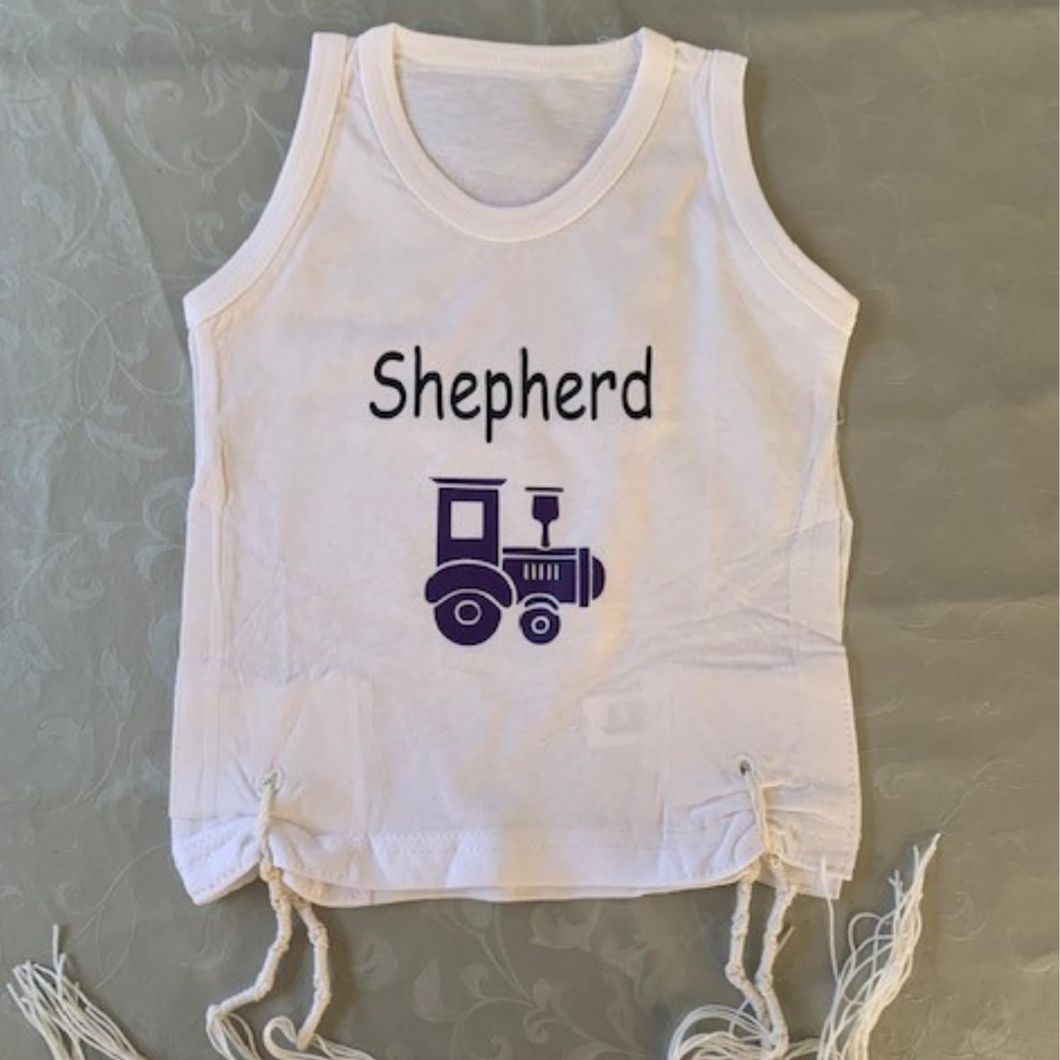 personalized kids  tzitzit