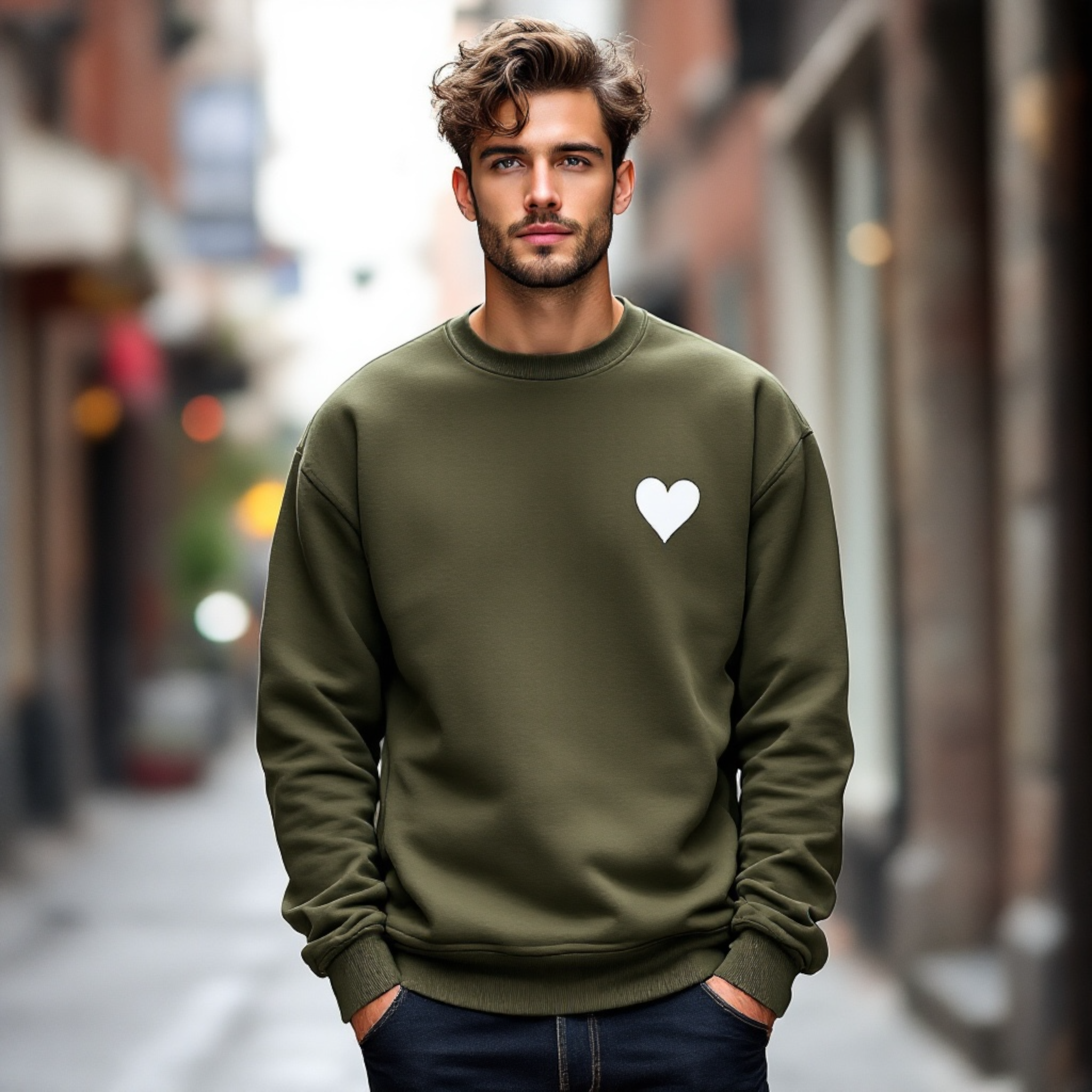Heart sweatshirt