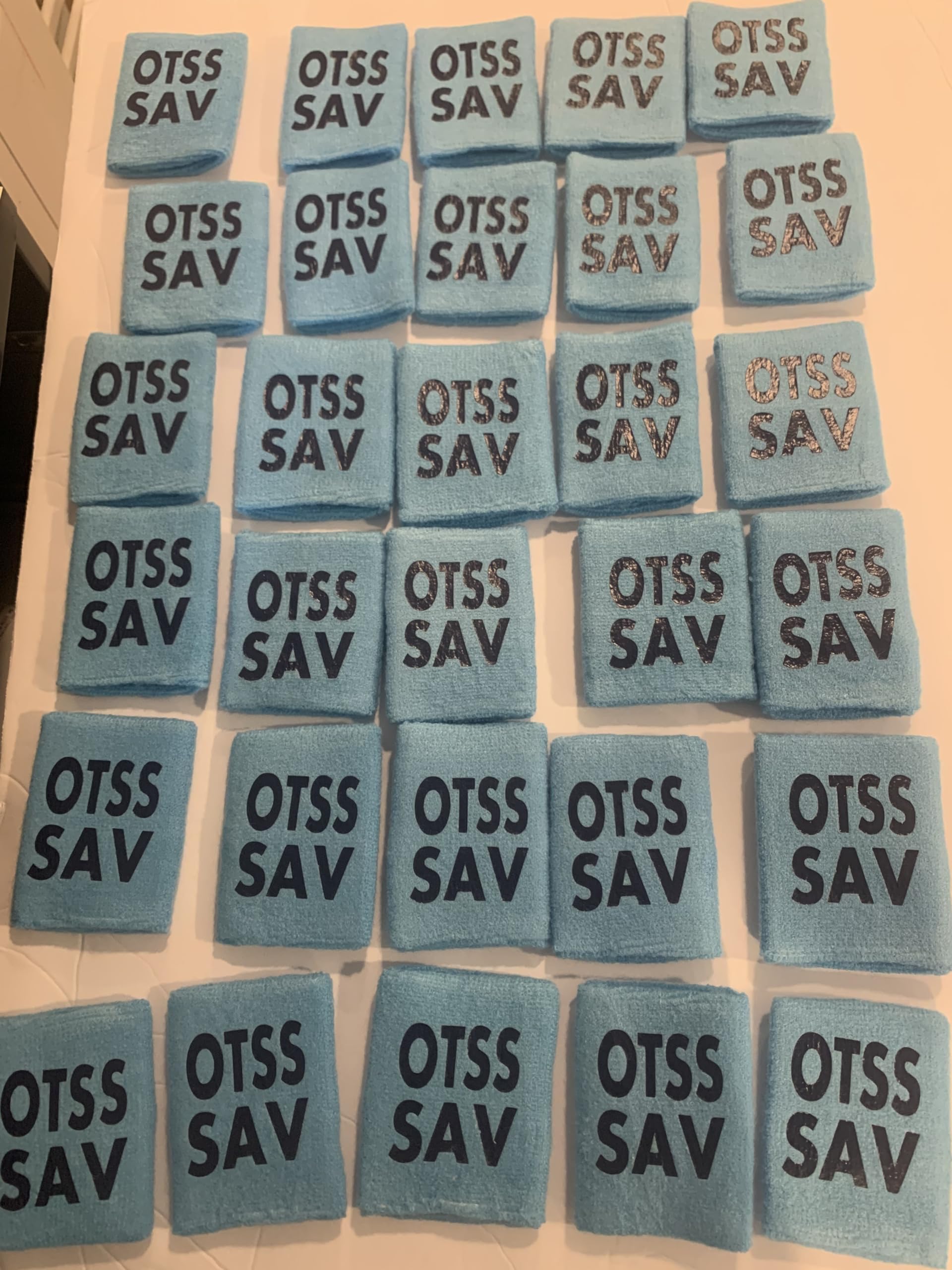 Personalized sweatbands