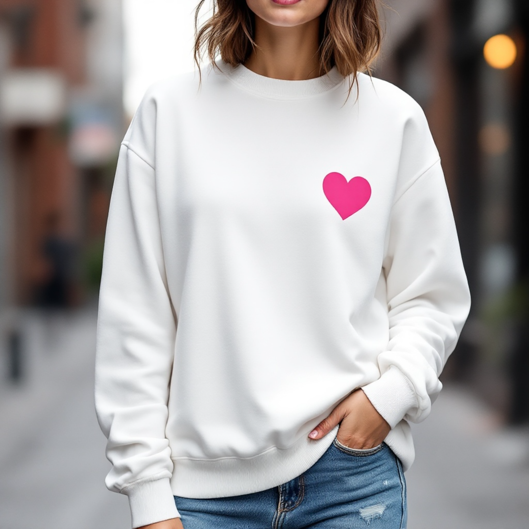 Heart sweatshirt