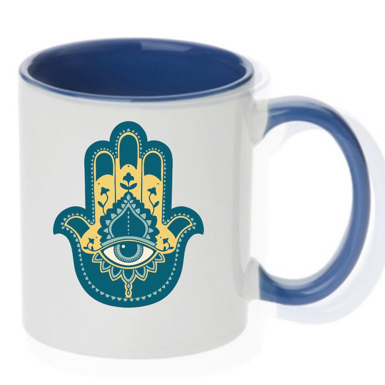 Hamsa Hand Coffee Mug