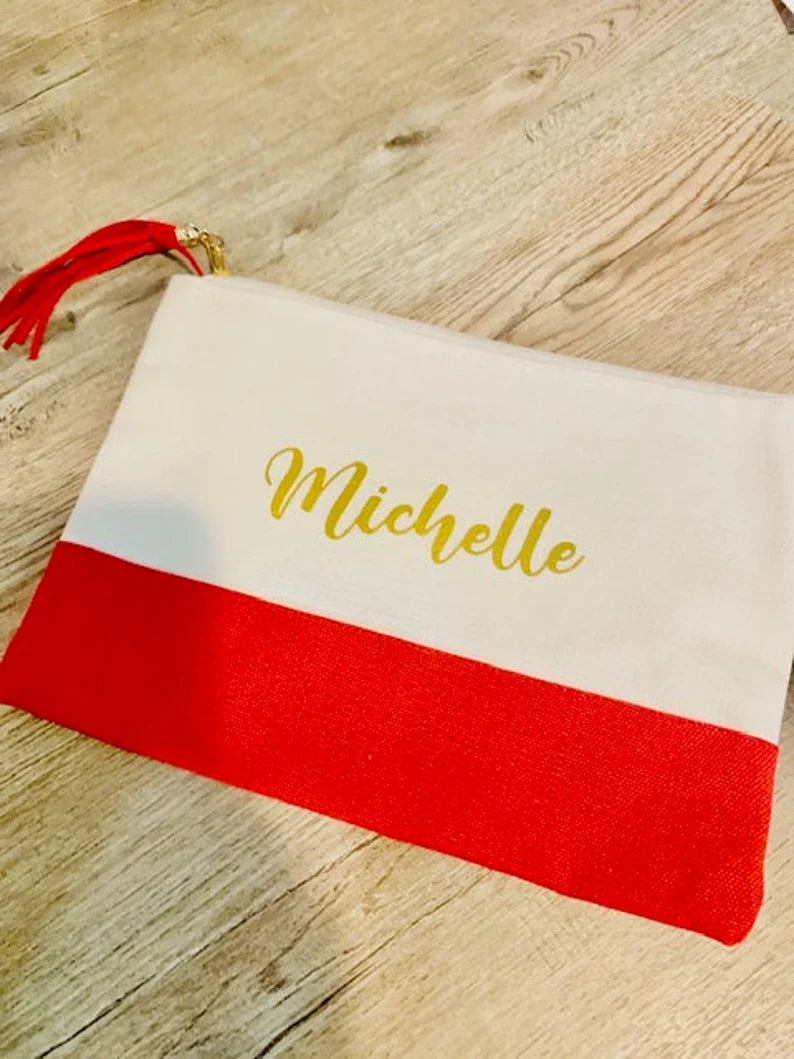 Personalized Makeup Bag