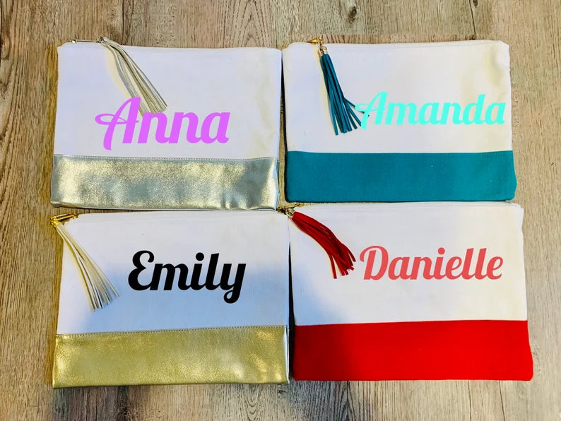 Personalized Makeup Bag