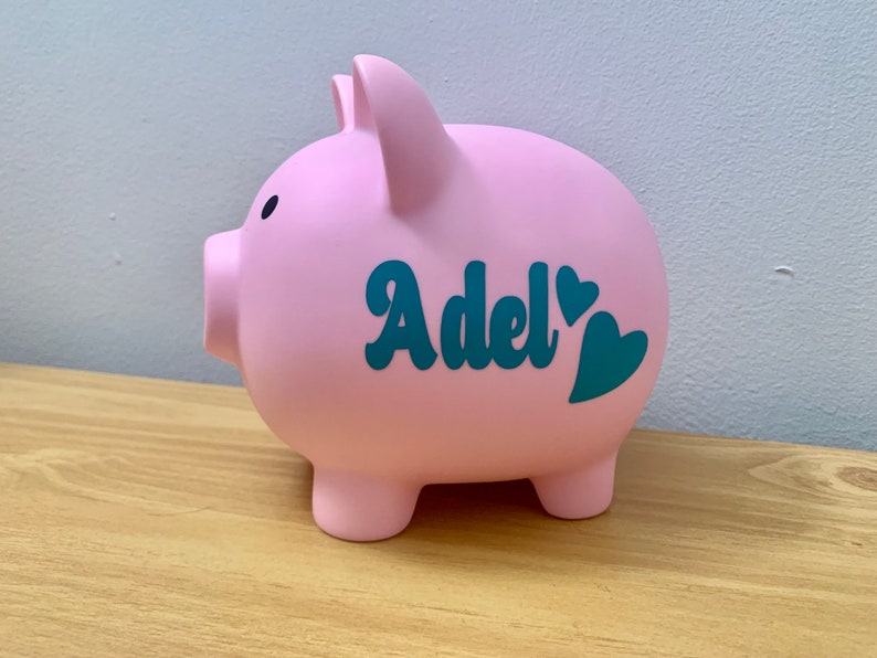 Personalized Piggy Bank