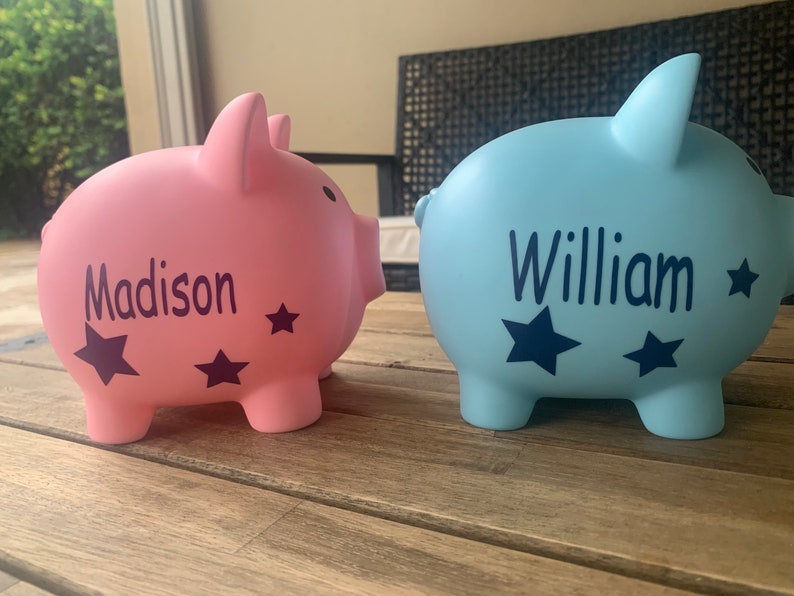 Personalized Piggy Bank